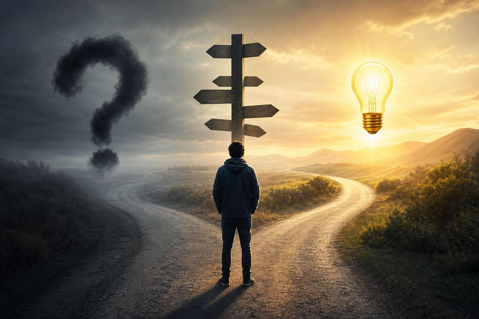How to Find Direction When You Do Not Know What to Do