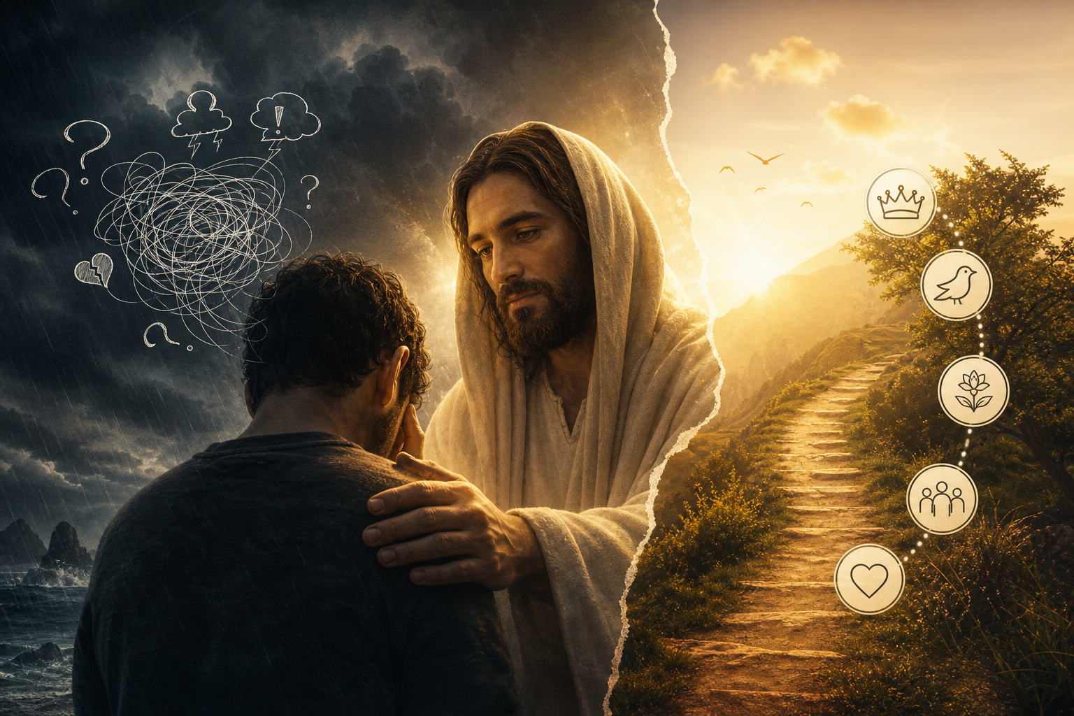 What Jesus Said About Worry and Anxiety: Real Steps from Jesus’ Teaching